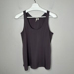 Frenchi Dark Grey Sleeveless Blouse